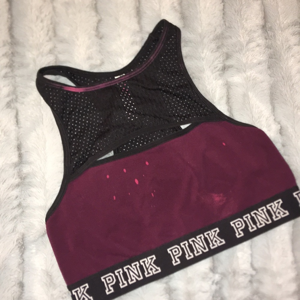 Large PINK sport bra💕